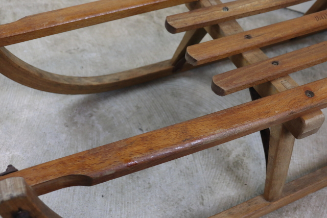 davos germina ドイツ　ヴィンテージそり　木製