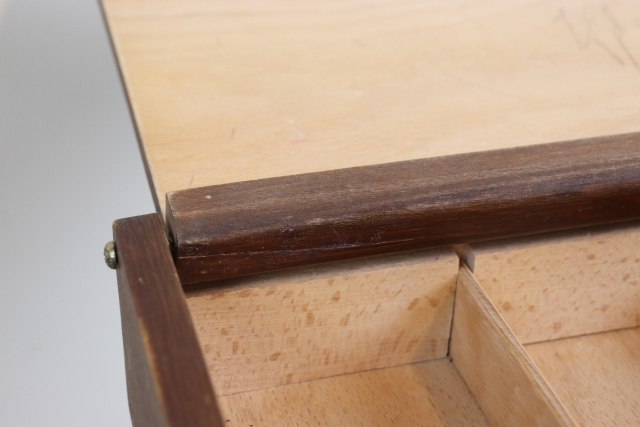 イギリス　ヴィンテージ　ソーイングボックス　アンティーク