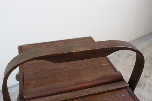 イギリス　ヴィンテージ　ソーイングボックス　アンティーク