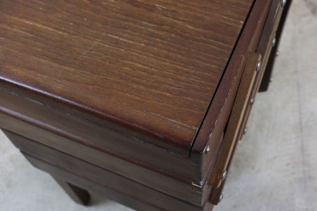 イギリス　ヴィンテージ　ソーイングボックス　アンティーク