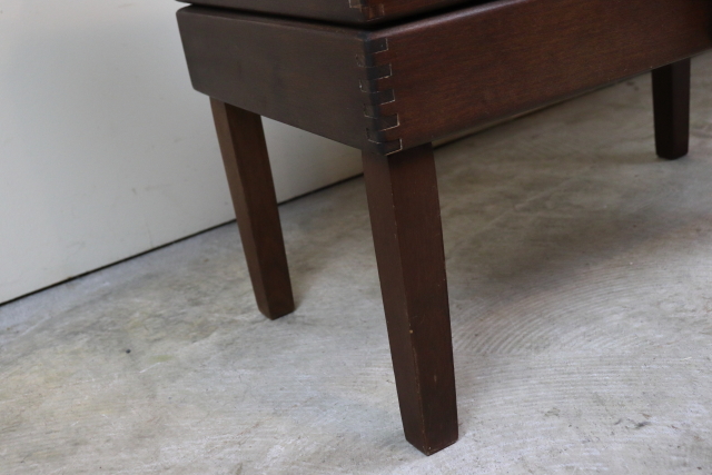 イギリス　ヴィンテージ　ソーイングボックス　アンティーク