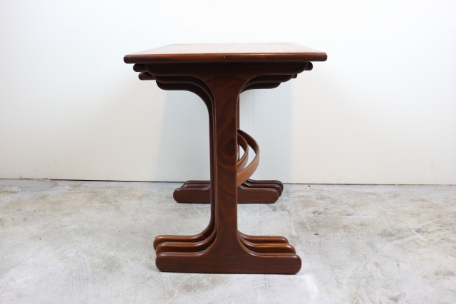 イギリス　ジープラン　G-PLAN　ネストテーブル　チーク　ヴィンテージ