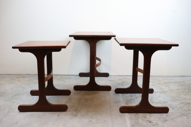 イギリス　ジープラン　G-PLAN　ネストテーブル　チーク　ヴィンテージ