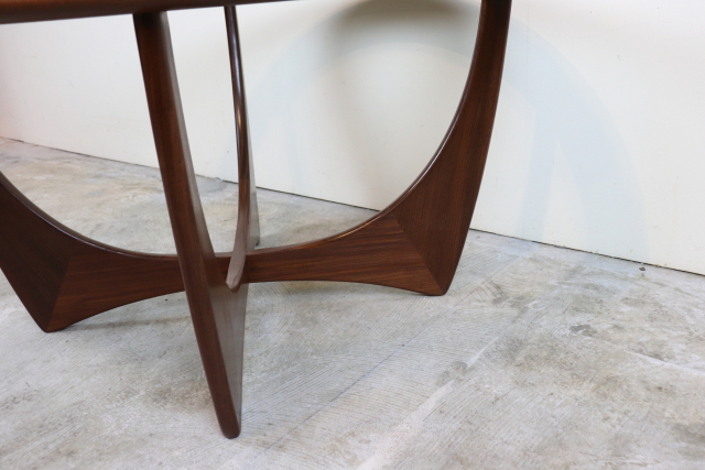 g-plan　ジープラン　ガラストップ　コーヒーテーブル　チーク　ヴィンテージ　イギリス