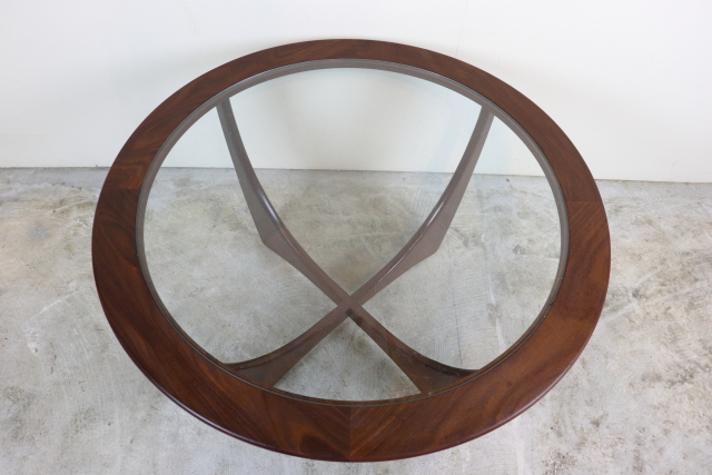 g-plan　ジープラン　ガラストップ　コーヒーテーブル　チーク　ヴィンテージ　イギリス