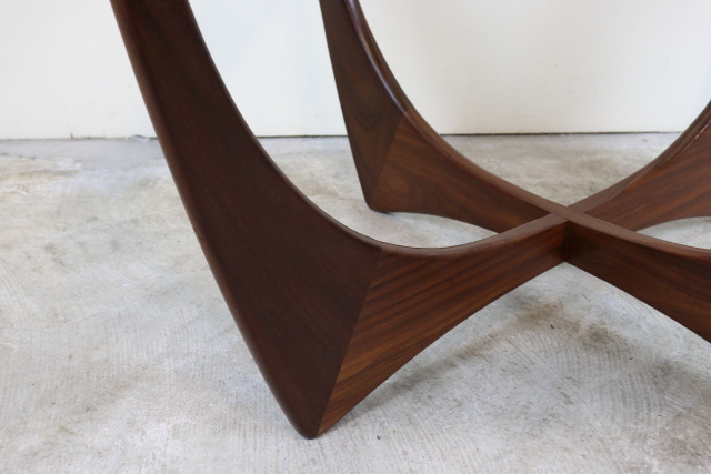 g-plan　ジープラン　ガラストップ　コーヒーテーブル　チーク　ヴィンテージ　イギリス