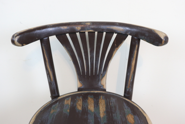 イギリス　アンティーク　ベントウッドチェア　カフェチェア