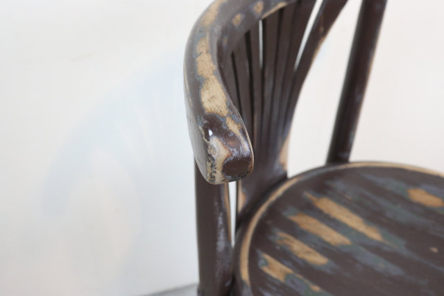 イギリス　アンティーク　ベントウッドチェア　カフェチェア