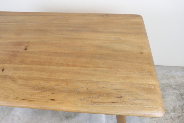 アーコール　ercol　ラック付テーブル　ダイニングテーブル　ブレックファストテーブル　ヴィンテージ