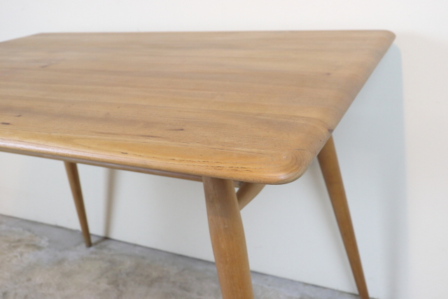 アーコール　ercol　ラック付テーブル　ダイニングテーブル　ブレックファストテーブル　ヴィンテージ