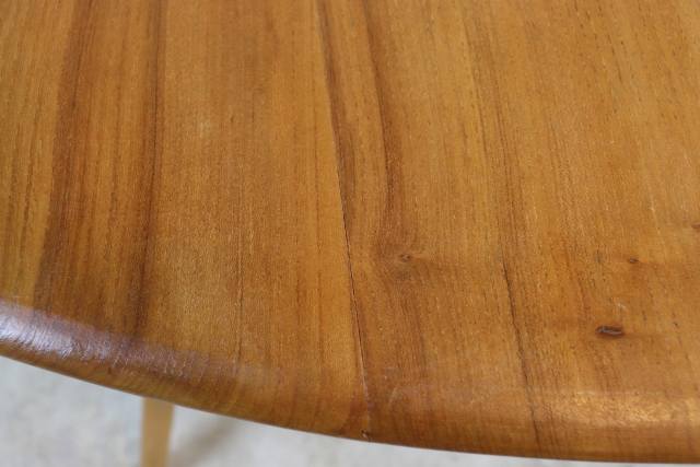 ercol　アーコール　ダイニングテーブル　バタフライテーブル　ラウンド　ヴィンテージ　イギリス