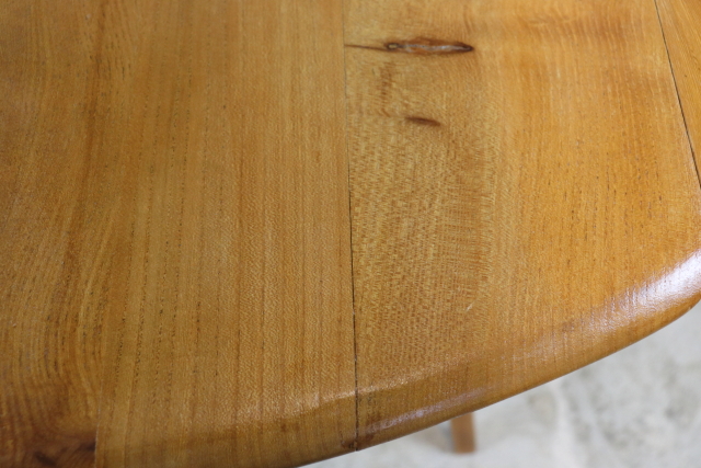 ercol　アーコール　ダイニングテーブル　バタフライテーブル　ラウンド　ヴィンテージ　イギリス