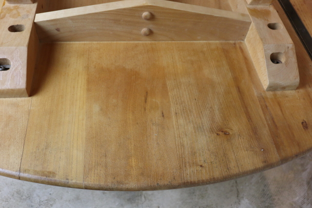 ercol　アーコール　ダイニングテーブル　バタフライテーブル　ラウンド　ヴィンテージ　イギリス