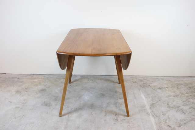 ercol　アーコール　ダイニングテーブル　バタフライテーブル　ラウンド　ヴィンテージ　イギリス
