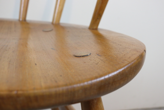 ercol　アーコール　カウホーンチェア　スモーカーズチェア　イギリス　ヴィンテージ