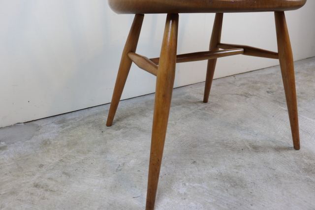 ercol　アーコール　カウホーンチェア　スモーカーズチェア　イギリス　ヴィンテージ