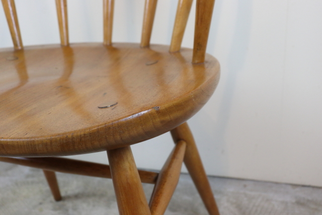 ercol　アーコール　カウホーンチェア　スモーカーズチェア　イギリス　ヴィンテージ