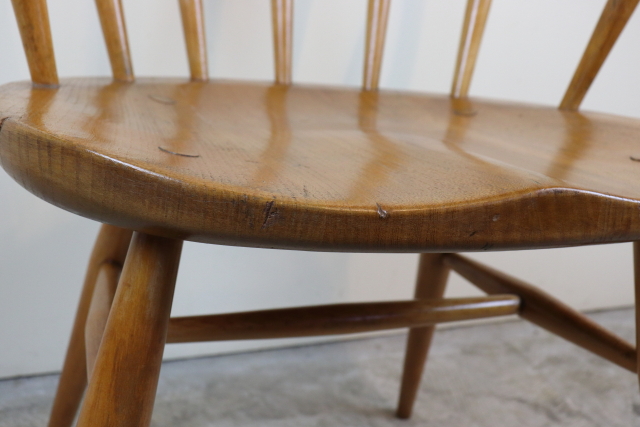 ercol　アーコール　カウホーンチェア　スモーカーズチェア　イギリス　ヴィンテージ