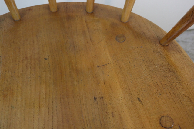 ercol　アーコール　カウホーンチェア　スモーカーズチェア　イギリス　ヴィンテージ
