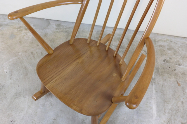ercol　アーコール　クエーカーロッキングチェア　ヴィンテージ　イギリス