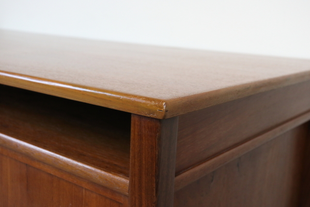 デンマーク　北欧　ヴィンテージ　デスク　机　チーク