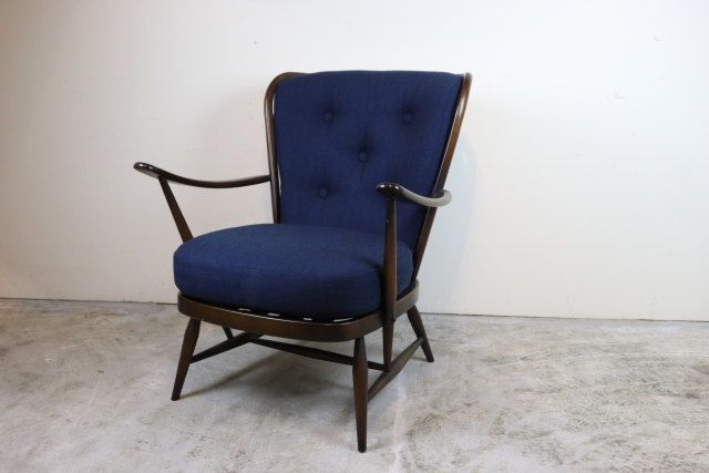 ercol アーコール　オールドコロニアル　イージーチェア　ソファ　ヴィンテージ　イギリス