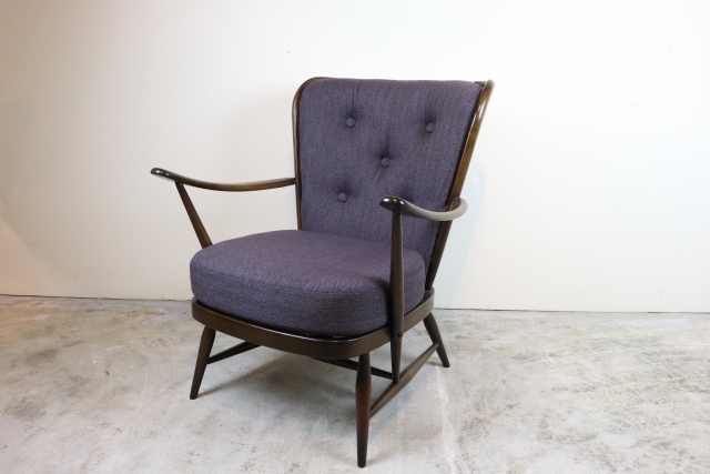 ercol アーコール　オールドコロニアル　イージーチェア　ソファ　ヴィンテージ　イギリス