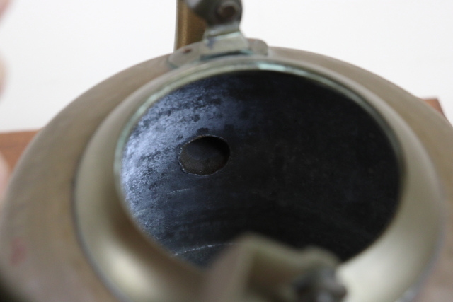 イギリス　アンティーク　コッパーケトル　やかん　銅製　インテリア