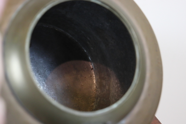 イギリス　アンティーク　コッパーケトル　やかん　銅製　インテリア