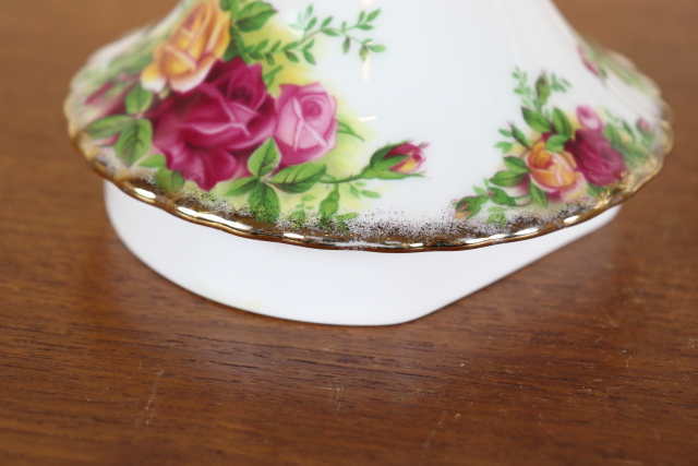 ロイヤルアルバート ROYAL ALBERT オールドカントリーローズ ポット