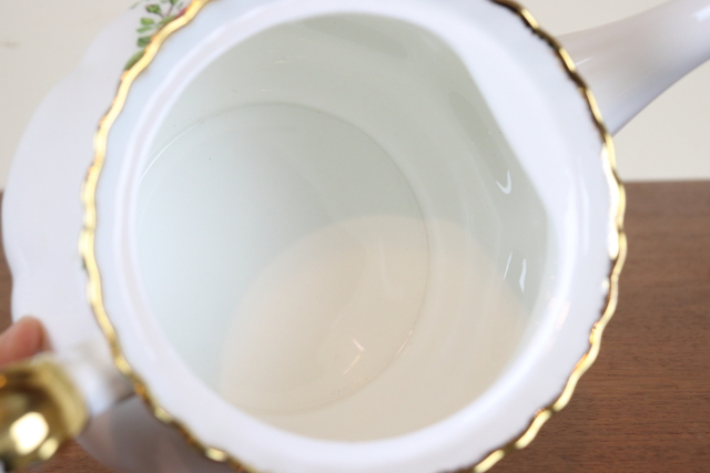 ロイヤルアルバート　オールドカントリーローズ　ヴィンテージ　ポット　イギリス　バラ