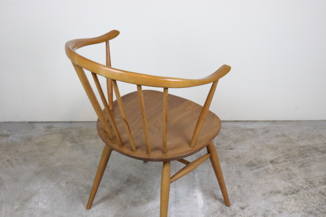 ercol　アーコール　カウホーンチェア　スモーカーズチェア