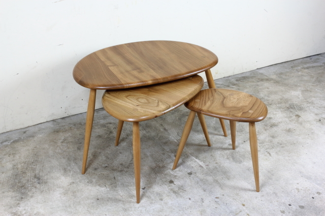 ercol　アーコール　ネストテーブル　コーヒーテーブル