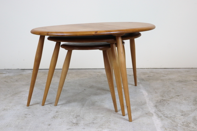 ercol　アーコール　ネストテーブル　コーヒーテーブル　ヴィンテージ