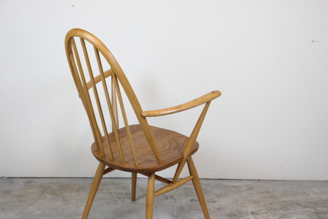 イギリス アーコール ercol クエーカーアームチェア さ7-5