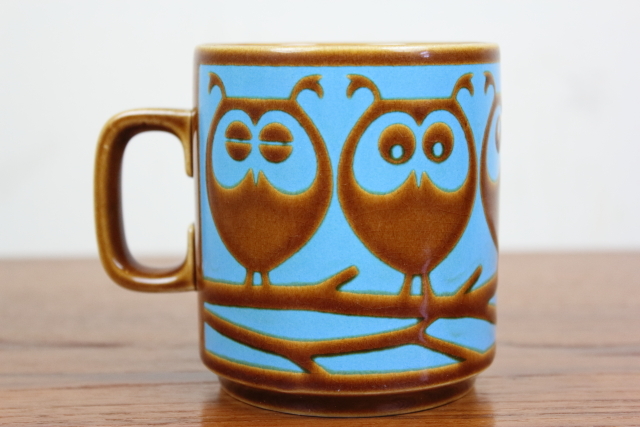 ホーンジー HORNSEA フクロウ マグカップ し173-7