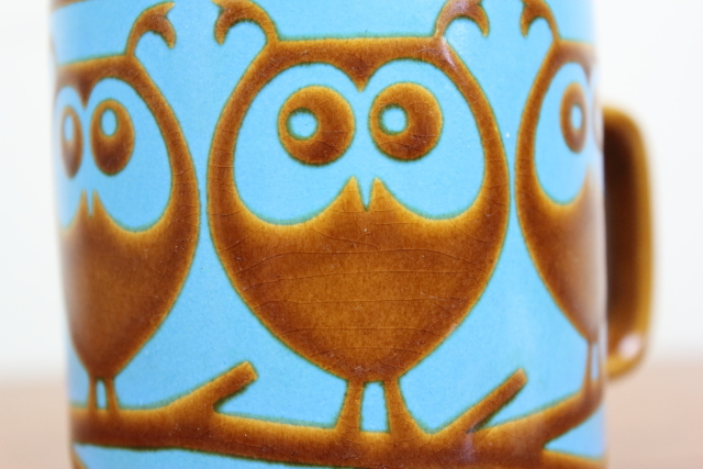 ホーンジー HORNSEA フクロウ マグカップ し173-7