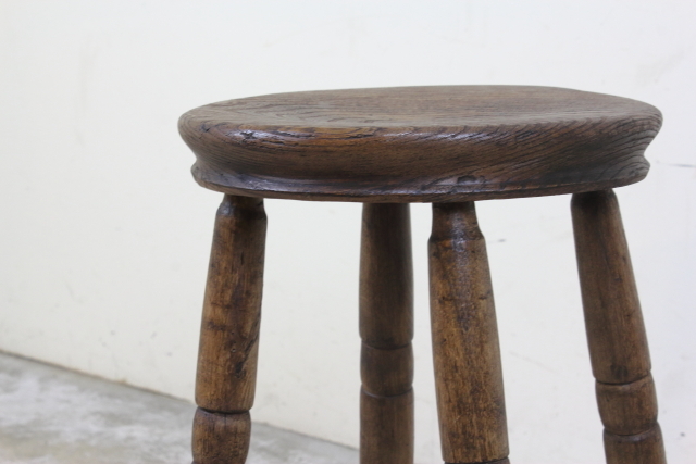 イギリス　スツール　ヴィンテージ