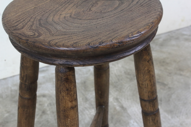 イギリス　スツール　ヴィンテージ