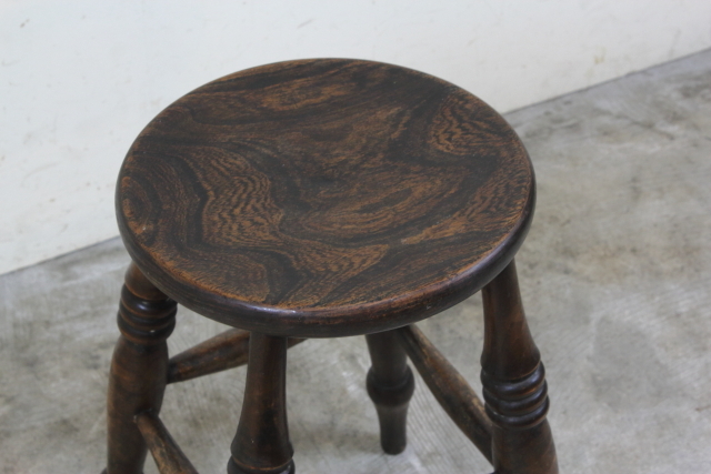 イギリス　スツール　ヴィンテージ