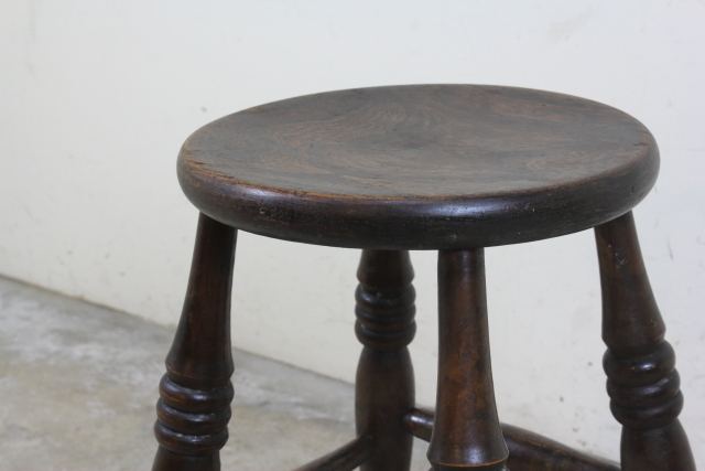 イギリス　スツール　ヴィンテージ