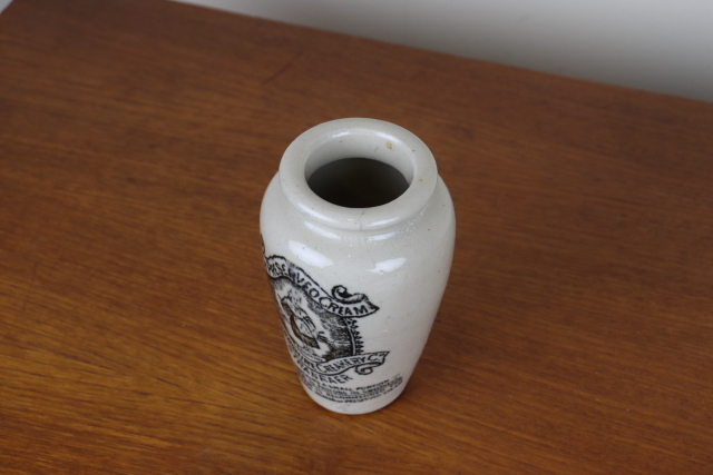 スコットランド　クリームポット　陶器ポット　ボトル　ジャー　WIGTOWNSHIRE CREAMERY