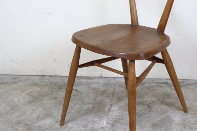 アーコール ERCOL シングルバック スタッキングチェア 大人用