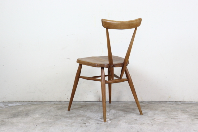 ercol　アーコール　スタッキングチェア　シングルバック　レア