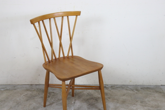 ercol　アーコール　クロスバックチェア　エックスバックチェア