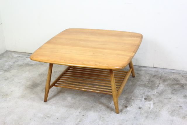 【※ハイジ※】ERCOL(アーコール) ラウンドコーヒーテーブル (1) ハイジ※】ERCOL(アーコール) ラウンドコーヒーテーブル (1) ハイジ
