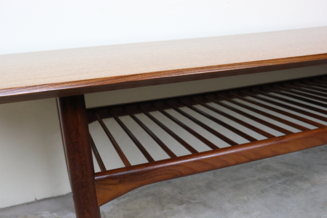 G-PLAN,ジープラン,ラーセン,ラック付コーヒーテーブル,センターテーブル,チーク,ヴィンテージ家具