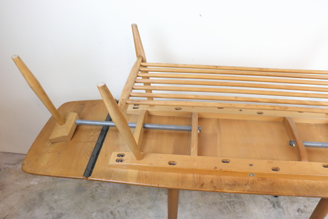 ercol アーコール　バタフライコーヒーテーブル　センターテーブル　ヴィンテージ　イギリス　ベンチ