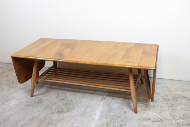 ercol アーコール　バタフライコーヒーテーブル　センターテーブル　ヴィンテージ　イギリス　ベンチ
