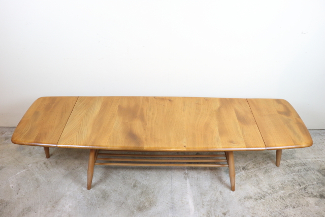 ercol アーコール　バタフライコーヒーテーブル　センターテーブル　ヴィンテージ　イギリス　ベンチ
